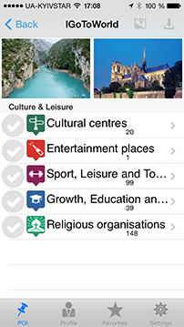 Mobile App Development: IGoToWorld