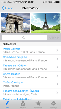 Mobile App Development: IGoToWorld