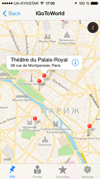 Mobile App Development: IGoToWorld