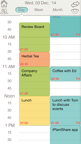 Mobile App Development: iPlaniShare - Planner Sharing